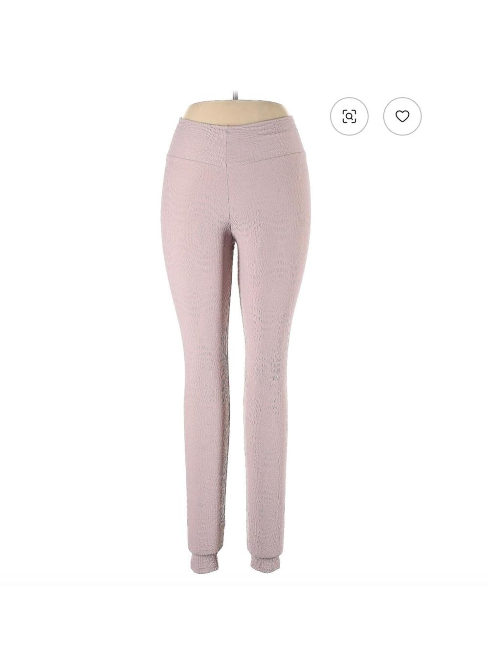 Booty by Brabants Pink Mermaid Texture Active Pants Leggings Size OS